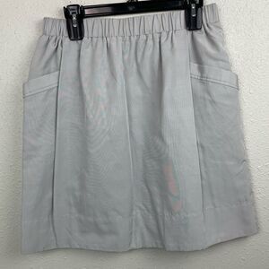 Halogen Silk Blend Midi Skirt Size M EUC